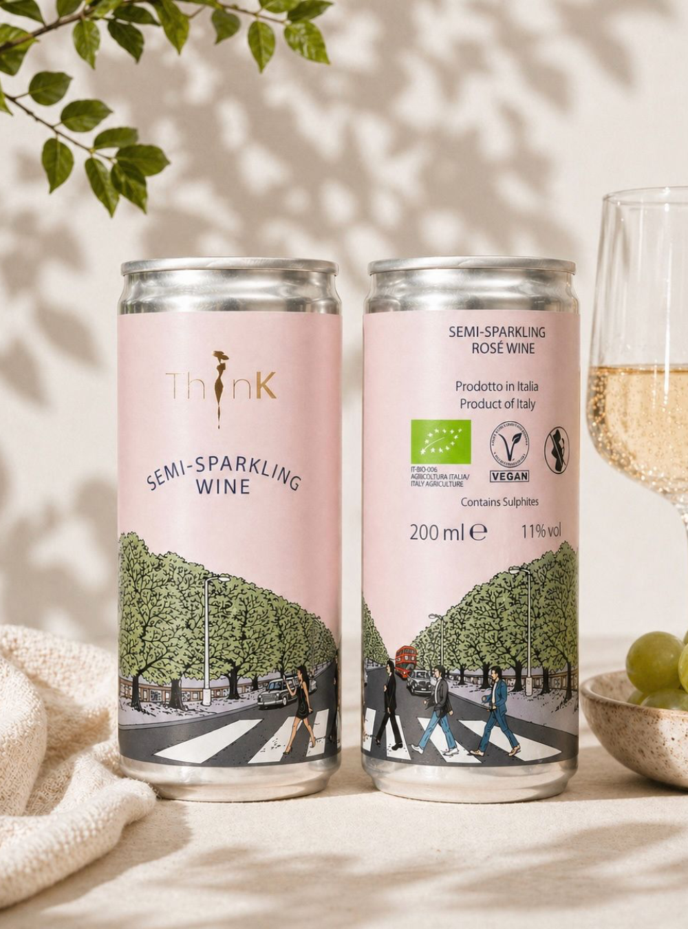 Organic Sparkling Rosé Can x 6