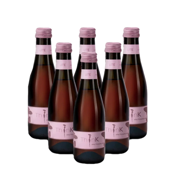 Organic Vegan Piccino Frizzante Sparkling Rosé (6x200ml)